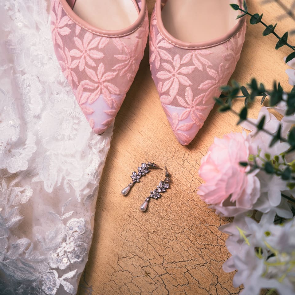 Preparativos de la novia